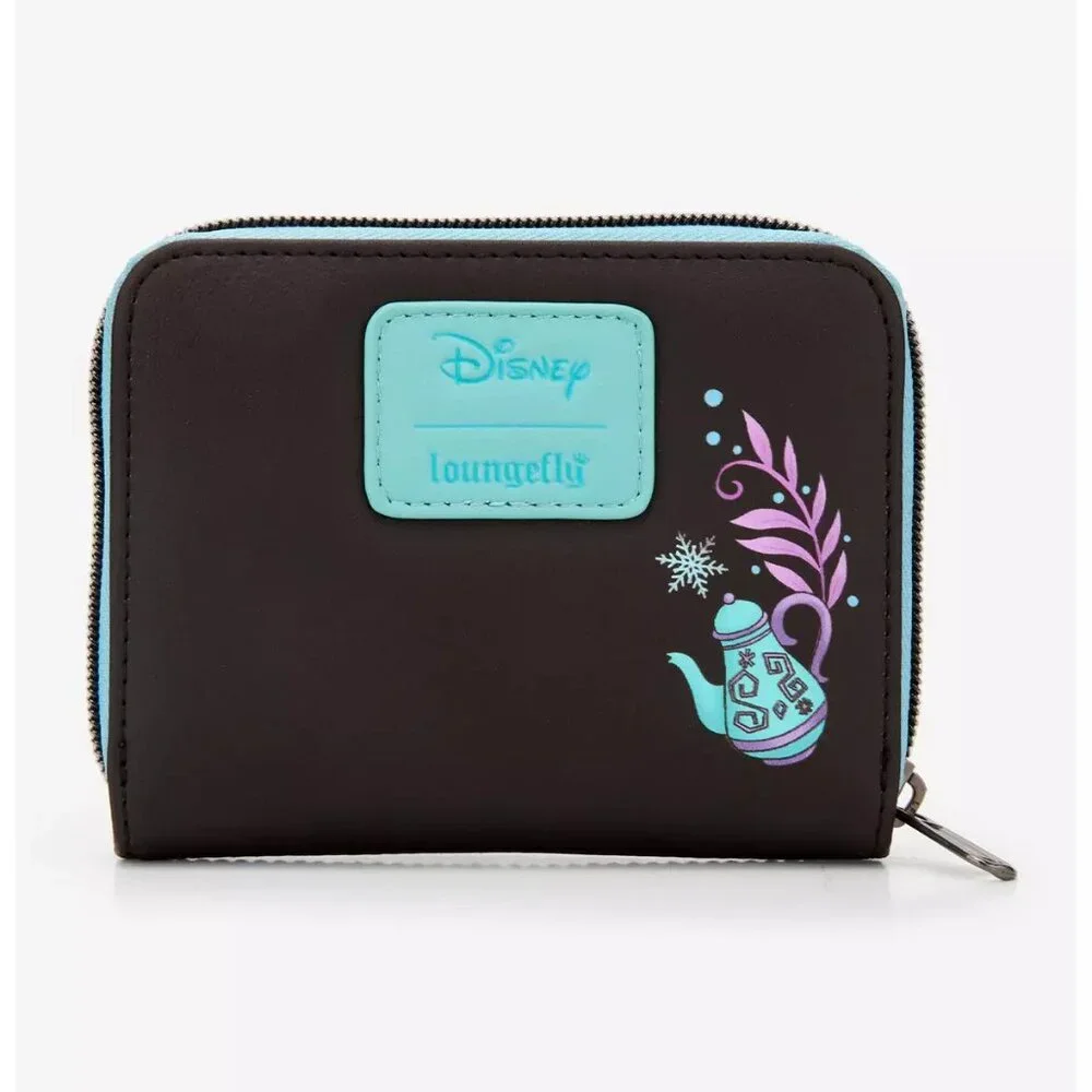 Disney Alice In Wonderland Winter Drawing Mini Zipper Wallet